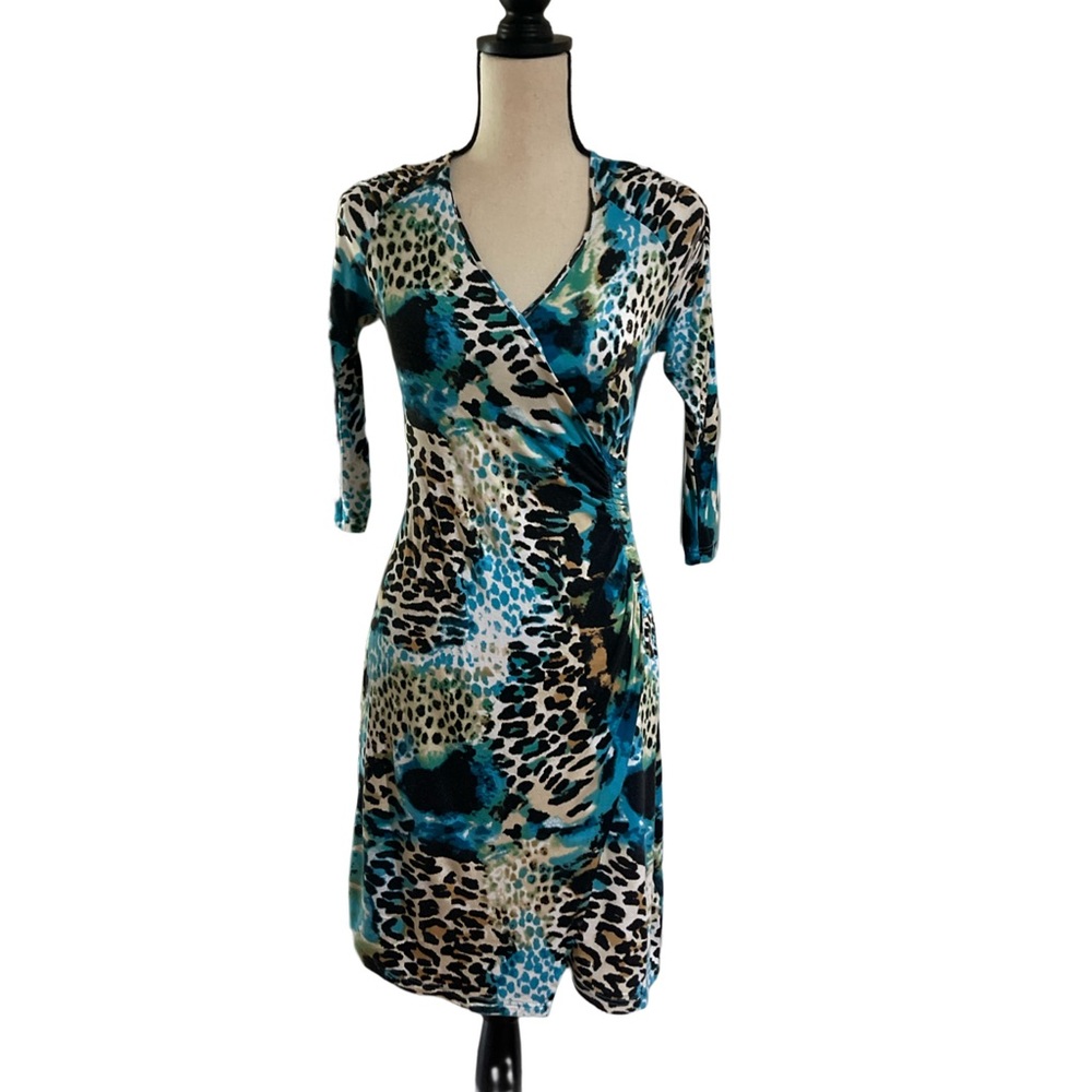 Faux Wrap Dress size